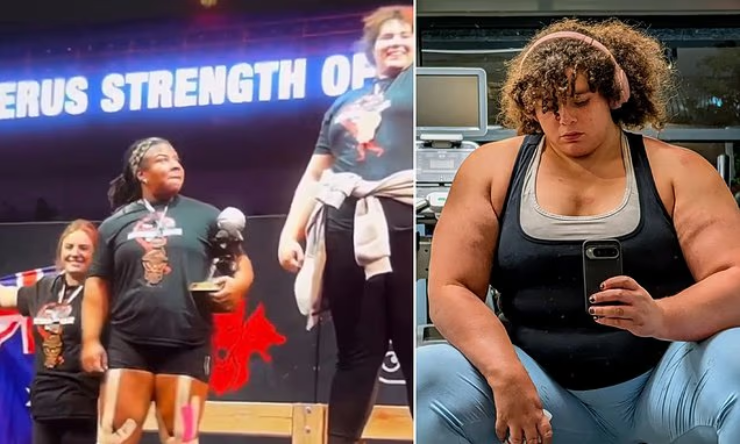 Jammie Booker (bên phải) bị tước danh hiệu ngay sau khi đứng trên bục vinh quang