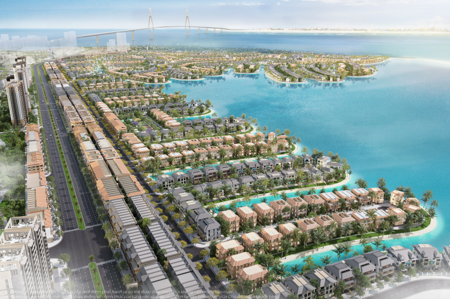 Trục Tương Lai - Vịnh Ngọc 48 là nơi hội tụ dòng chảy phồn hoa của siêu đô thị ESG++