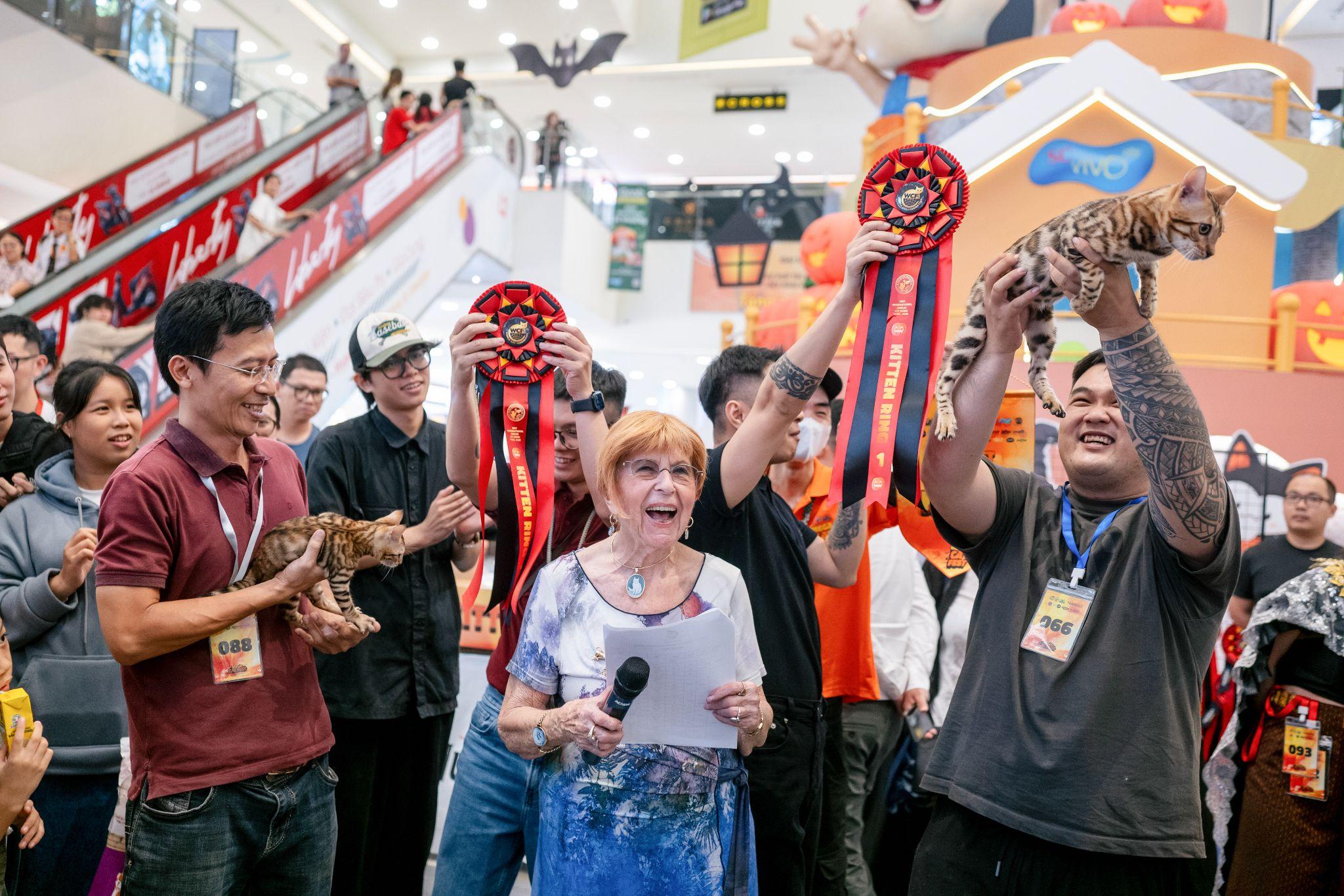 Dàn “thí sinh” chất lượng của sự kiện Mega cat Fest, một sân chơi uy tín thuộc Hiệp hội Mèo thế giới (WCF) do VCA tổ chức