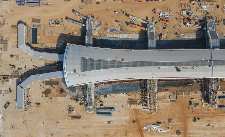 Diện mạo nhà ga hình cánh sen sân bay Long Thành - 5