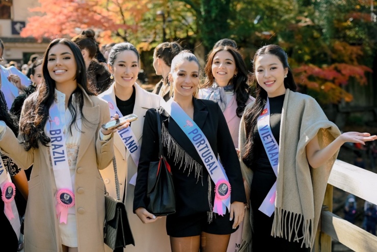 Kiều Duy cho biết cô tận hưởng vẻ đẹp văn hóa trong hành trình cùng Miss International.