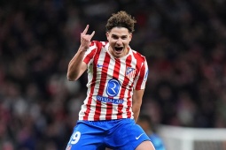 Video bóng đá Atletico Madrid - Inter Milan: Alvarez mở điểm, nghiệt ngã phút 90+3 (Cúp C1)