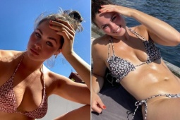 Mỹ nhân bóng chuyền cao 1m86 khiến fan “lạc lối” với loạt ảnh bikini hiếm có