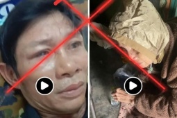 Công an xác minh người đăng tải thông tin bị axit trôi trong lũ làm mờ mắt