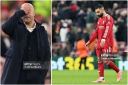 Liverpool tiếp tục thua sốc trên sân nhà: Arne Slot định  " chấp "  Salah đến bao giờ?