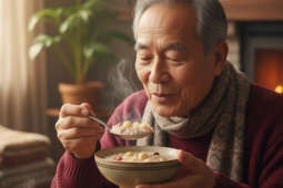 Cách nấu cháo gạo lứt, hạt sen và gừng làm ấm cơ thể, tốt cho người cao tuổi