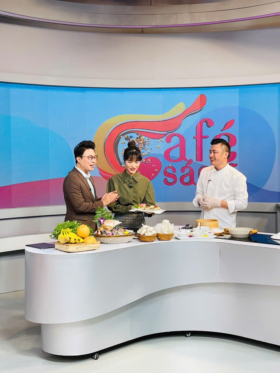 Chef Hà chia sẻ món ăn ngon trên Cafe sáng