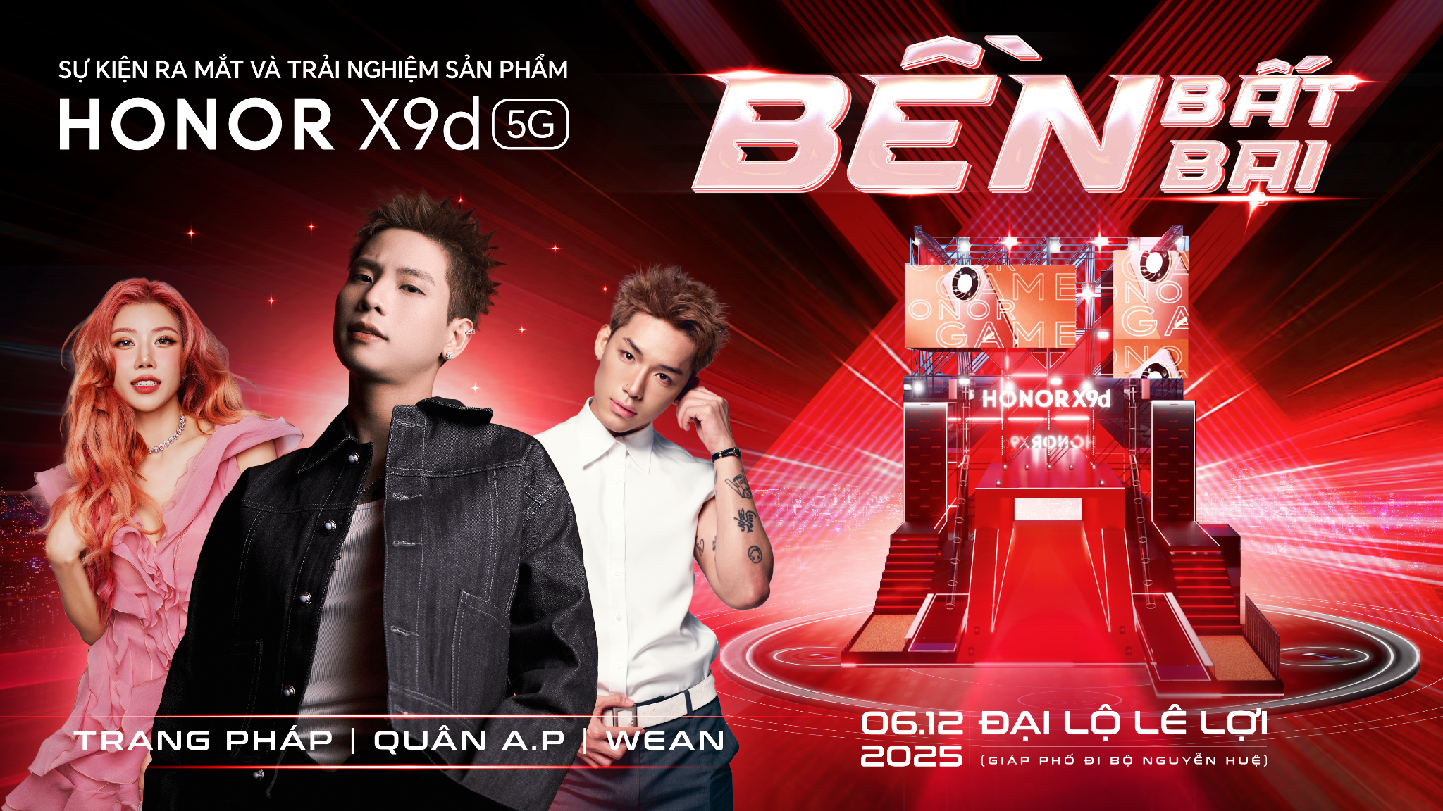 HONOR X9d sẽ chính thức ra mắt vào ngày 6/12 tới