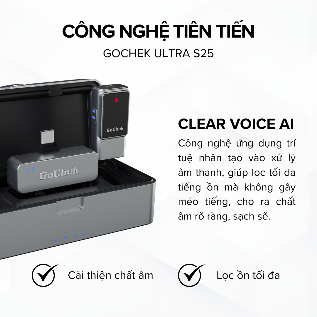 GoChek Ultra S25 và Tai nghe không dây – Nâng tầm trải nghiệm âm thanh - 3