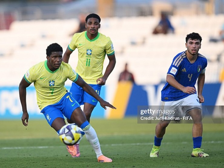 Video bóng đá U17 Brazil - U17 Italia: Luân lưu nghiệt ngã, trắng tay rời giải (U17 World Cup)