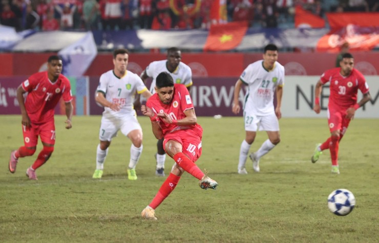 Trực tiếp bóng đá Công an Hà Nội - Bắc Kinh Quốc An: Đình Bắc tỏa sáng phút 90 (Hết giờ) - 4