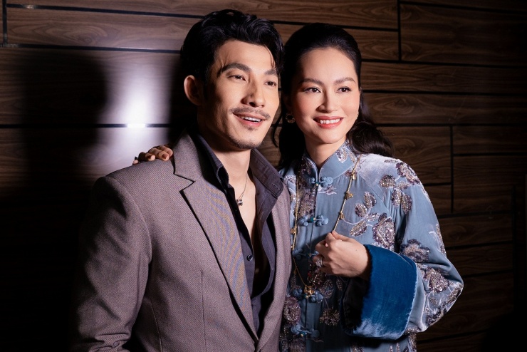 Diễn viên Liên Bỉnh Phát và Đỗ Thị Hải Yến - bộ đôi chính của phim. 