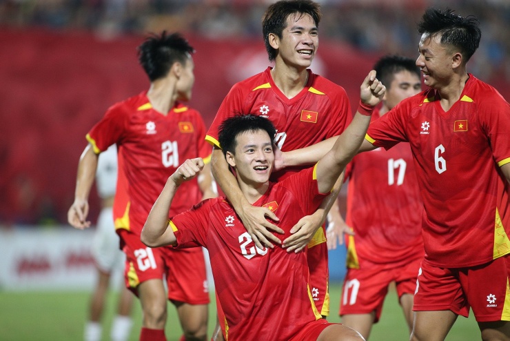 U22 Việt Nam đặt mục tiêu giành HCV SEA Games 33. Ảnh: S.N