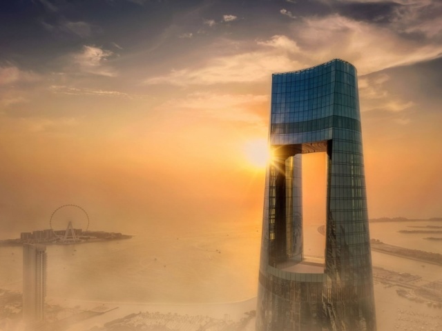 Bên trong khách sạn cao nhất Dubai