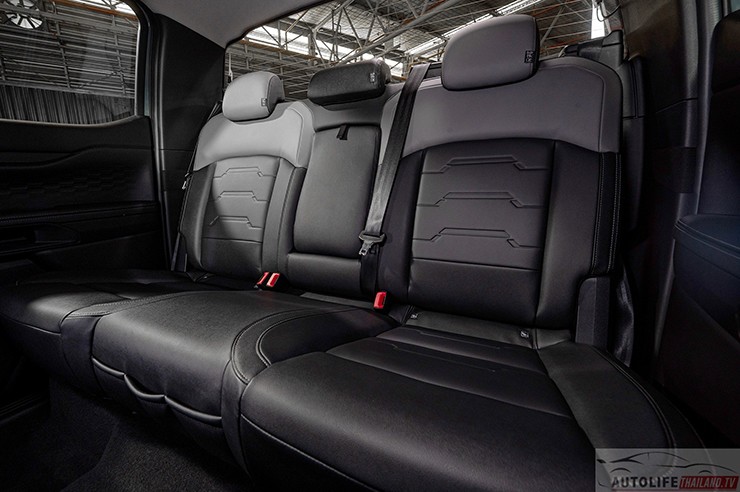 Nội thất Ford Ranger Super Duty mang phong cách hiện đại