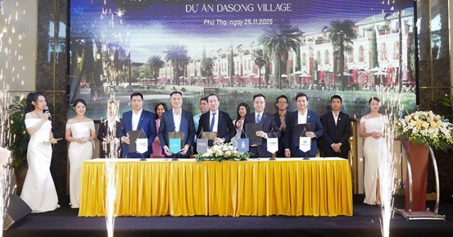 Trung Thực Land ký kết hợp tác chiến lược cùng Đất Xanh Miền Bắc, MSH Group, AHS Property chính thức phân phối dự án Dasong Village