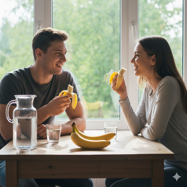 Ăn chuối khi bụng đói có nhiều lợi ích cho sức khỏe.