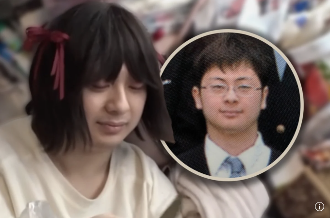 Hình ảnh của Mizuki, 26 tuổi, ở Tokyo trước và sau khi giả gái. Ảnh: weixin.qq