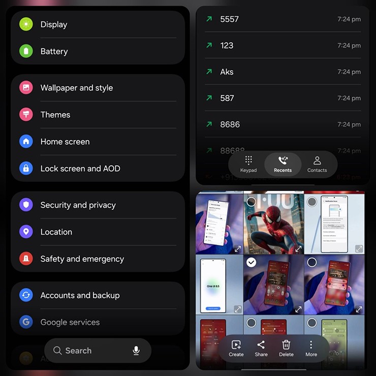Dark Mode sẽ thực sự thể hiện mình trong One UI 8.5.