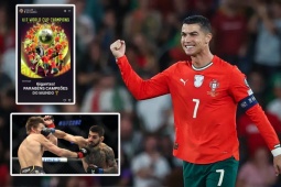 Ronaldo bất ngờ lấn sân sang đấu võ MMA, gửi lời chúc mừng U17 Bồ Đào Nha