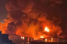 Tin tức trong ngày - Cháy lớn tại khu công nghiệp ở Bắc Ninh