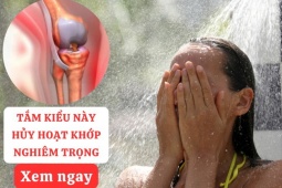 Tin tức sức khỏe - Thói quen tắm nguy hiểm khiến xương khớp “kêu cứu”