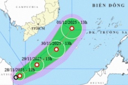 Kỳ lạ về áp thấp nhiệt đới hiếm gặp sắp vào Biển Đông