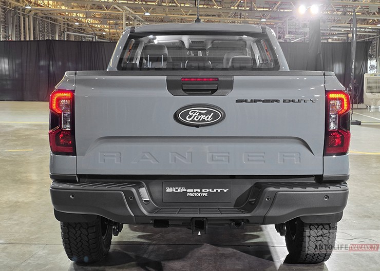 Ford Ranger Super Duty được tối ưu khả năng off-road