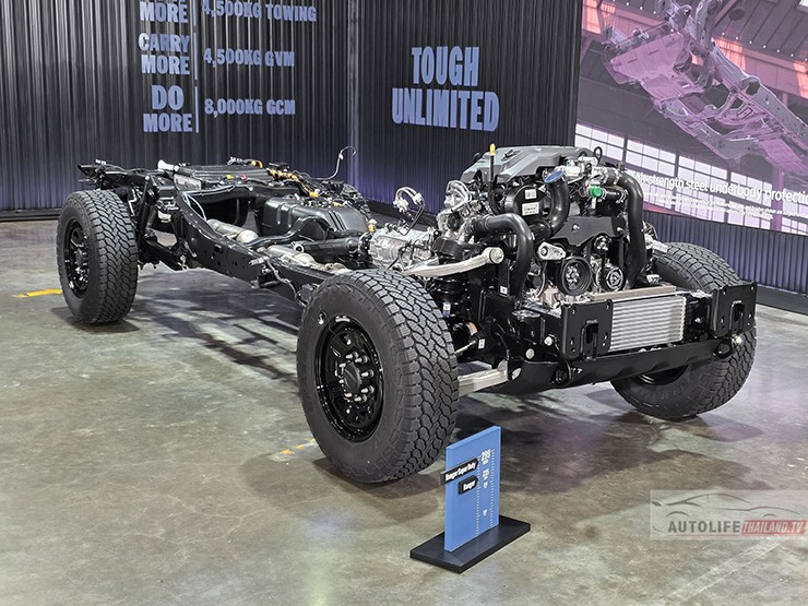 Hệ thống khung gầm, treo và truyền động của Ranger&nbsp;Super Duty được Ford thiết kế lại hoàn toàn