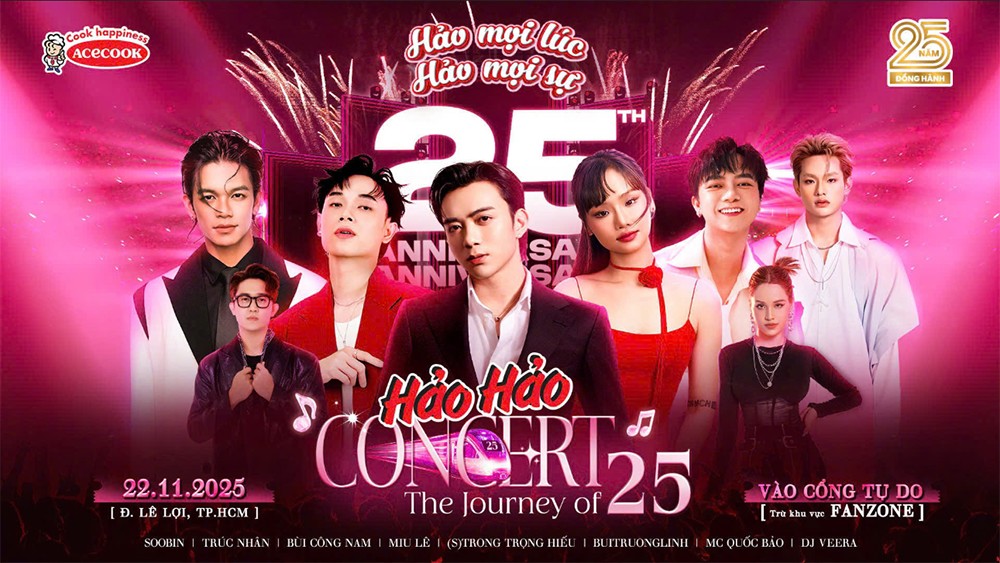 Hảo Hảo Concert – The Journey Of 25: Đại tiệc âm nhạc bùng nổ chào mừng 25 năm đồng hành - 1