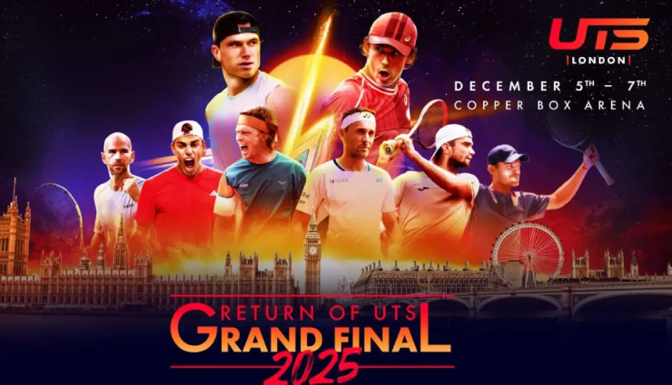 Giải tennis 49 tỷ đồng đang rất được chờ đợi, diễn ra từ 5-7/12 tại Anh