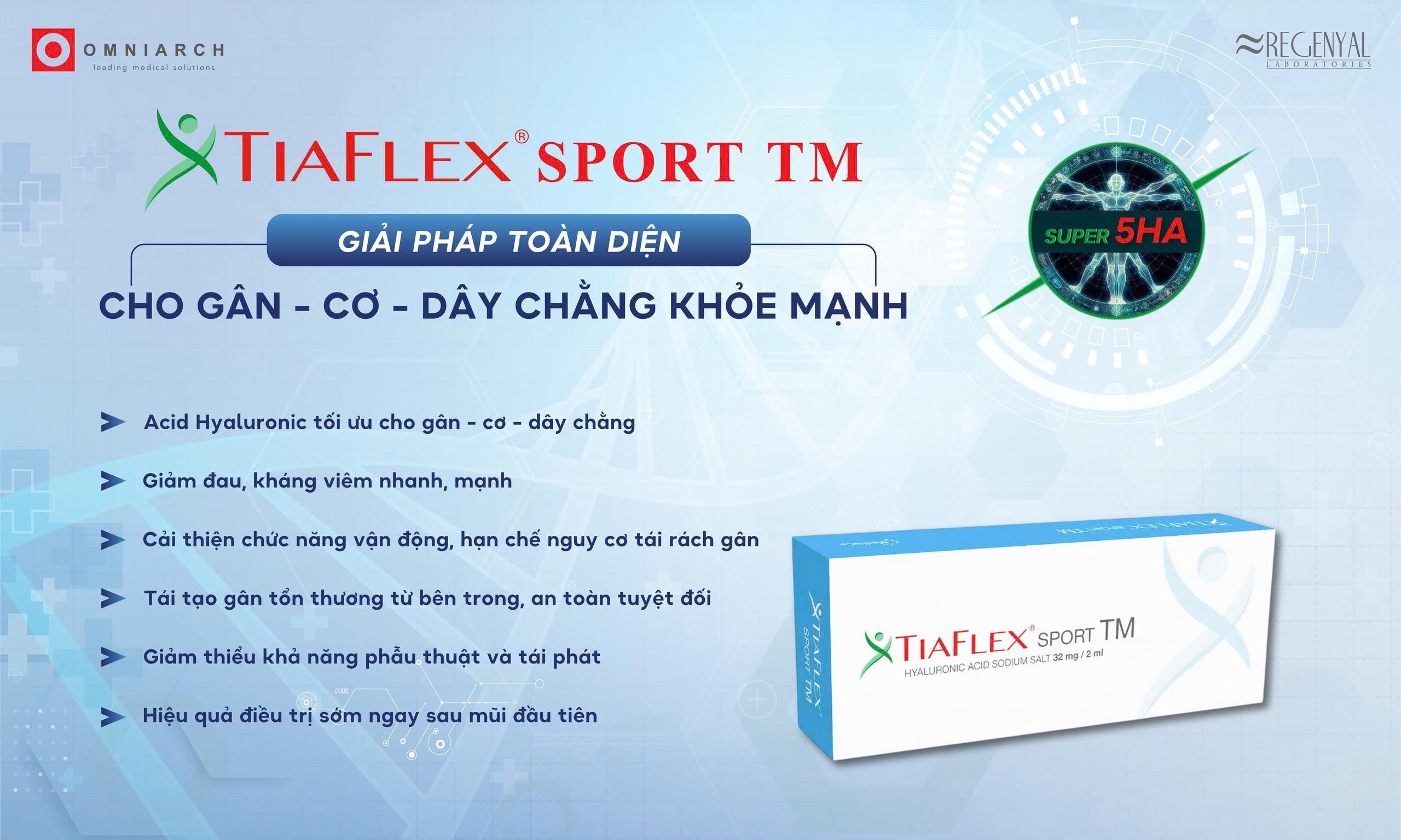 TIAFLEX – Giải pháp tái tạo gân cơ thế hệ mới từ Ý - 2