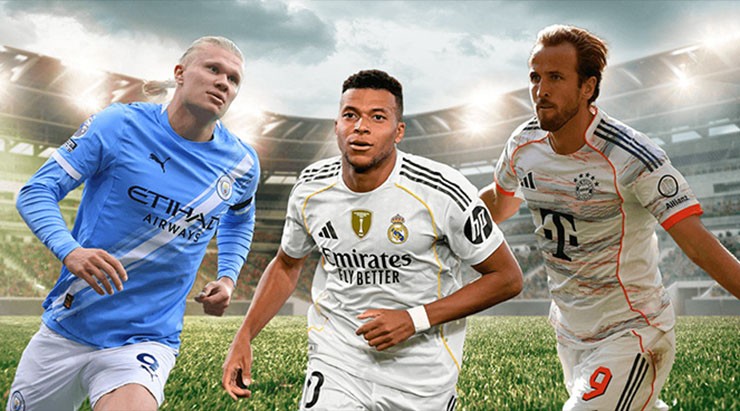 Cuộc ganh đua hấp dẫn giữa&nbsp;Mbappe, Kane và&nbsp;Haaland