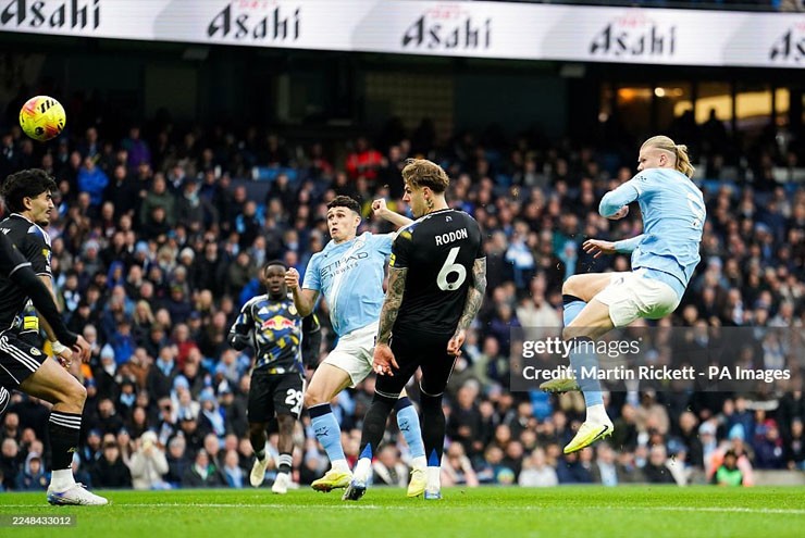 Kết quả bóng đá Man City - Leeds: Rượt đuổi 5 bàn, Foden cứu rỗi (Ngoại hạng Anh)