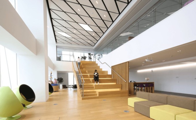 Khu vực nghỉ trưa của Tencent ở Thâm Quyến. Ảnh: Tencent.