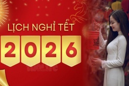 Thông báo chính thức lịch nghỉ Tết Nguyên đán Bính Ngọ 2026
