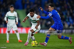Video bóng đá Getafe - Elche: So tài không khoan nhượng, hiệp 2 định đoạt (La Liga)