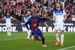 Video bóng đá Barcelona - Alaves: Nơm nớp tới phút 90+3 (La Liga)
