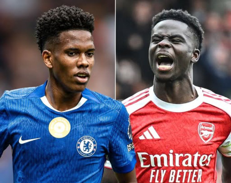 Estevao và Saka sẽ quyết định thành bại của 2 đội