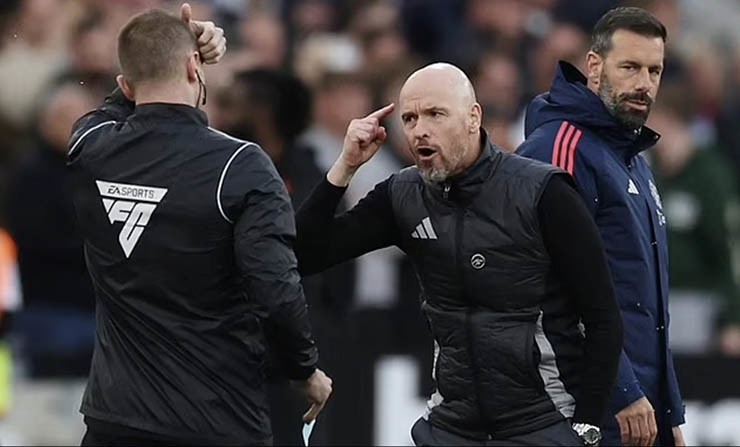 HLV Ten Hag bị MU sa thải sau thất bại oan uổng trên sân của West Ham cách đây hơn 1 năm