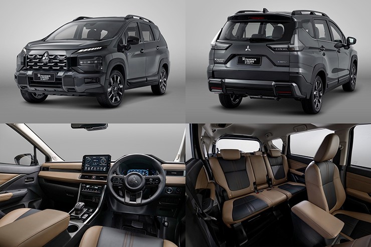 Mitsubishi Xpander Cross HEV gây ấn tượng với nội thất màu nâu - đen hiếm thấy trong phân khúc