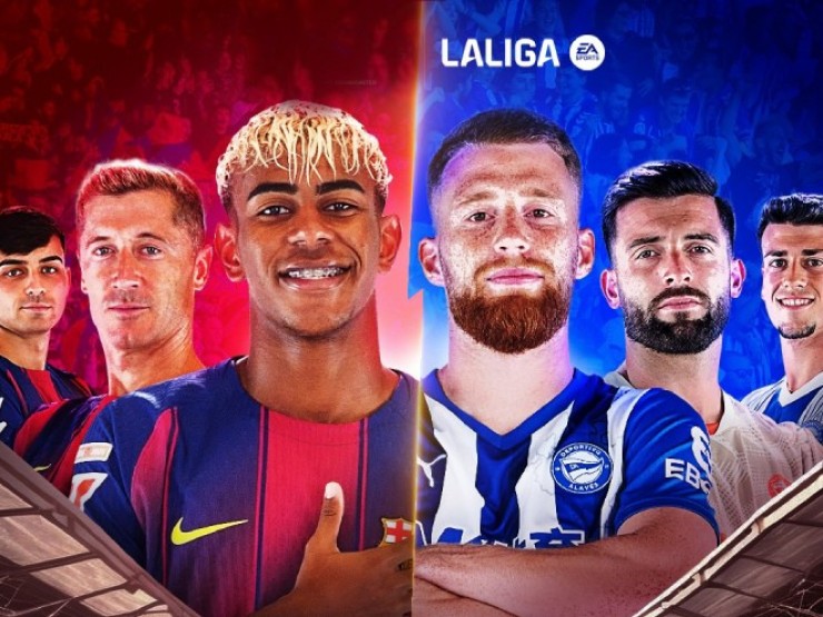 Matchday graphic Barcelona vs Alaves