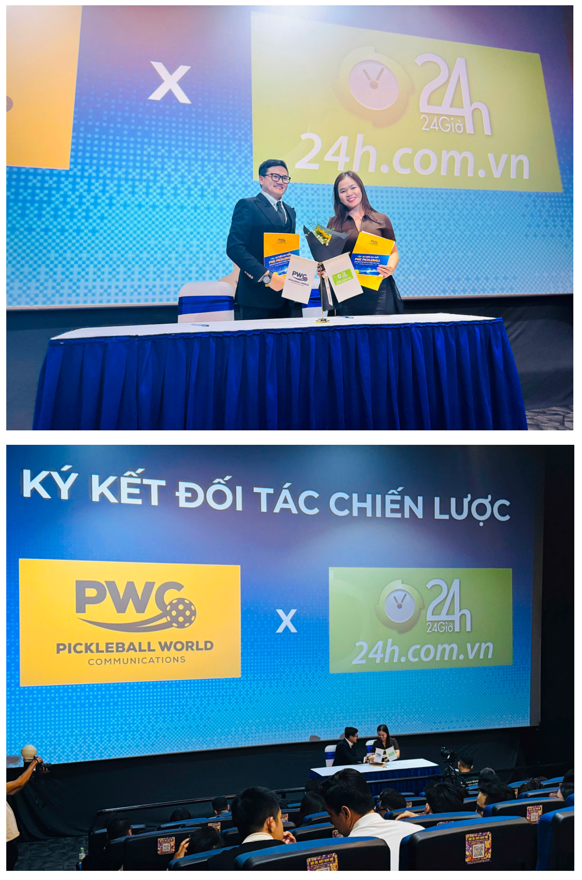 PWC Pickleball ký kết hợp tác chiến lược với những đối tác uy tín