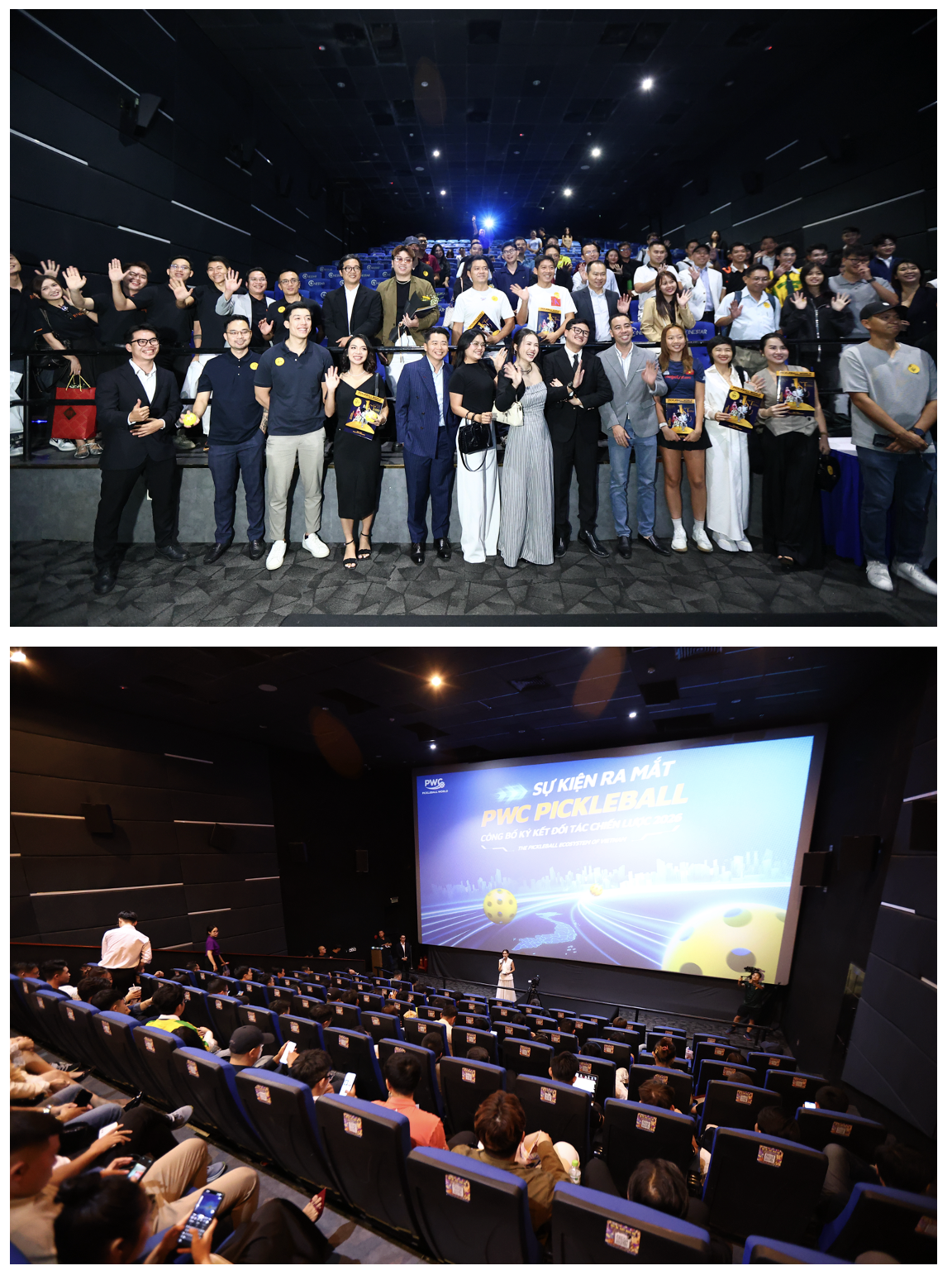 Toàn cảnh buổi họp báo ra mắt PWC Pickleball