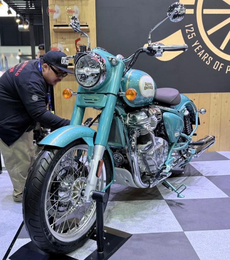 Ngắm xế nổ Royal Enfield Classic 650 với chất cổ điển đẹp không tì vết - 2