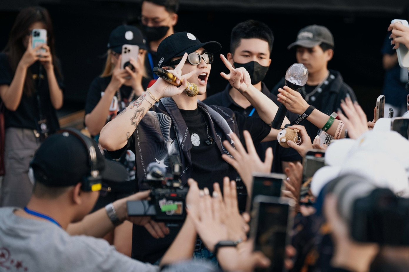 Hình ảnh Soobin trong buổi tổng duyệt chiều 28/11.