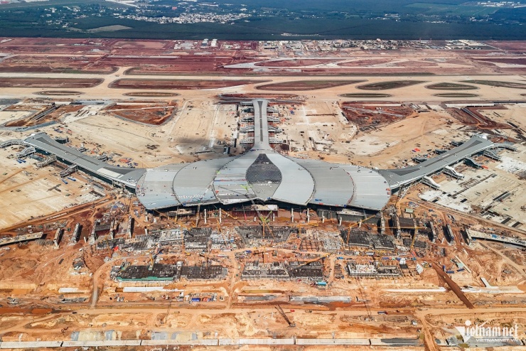 Bên trong nhà ga hình bông sen nghìn tỷ của sân bay Long Thành - 1