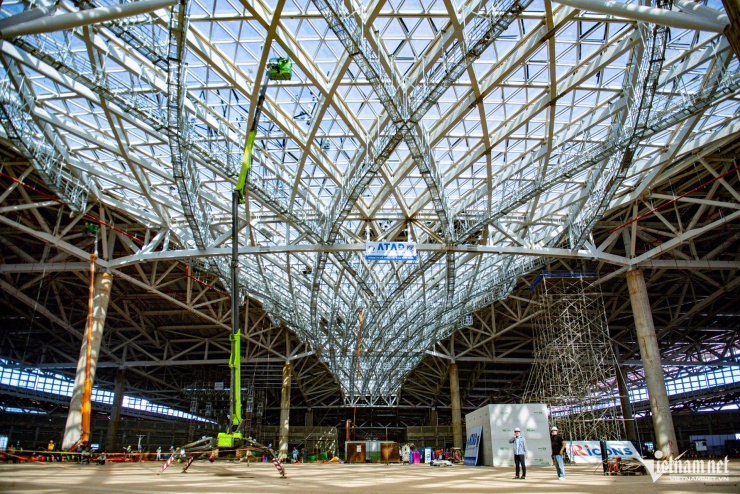 Bên trong nhà ga hình bông sen nghìn tỷ của sân bay Long Thành - 4