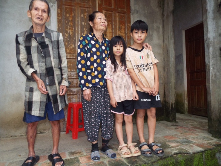 Anh Tâm gặp tai nạn, cả gia đình khốn khổ hết chỗ bấu víu. Ảnh: Sỹ Thông