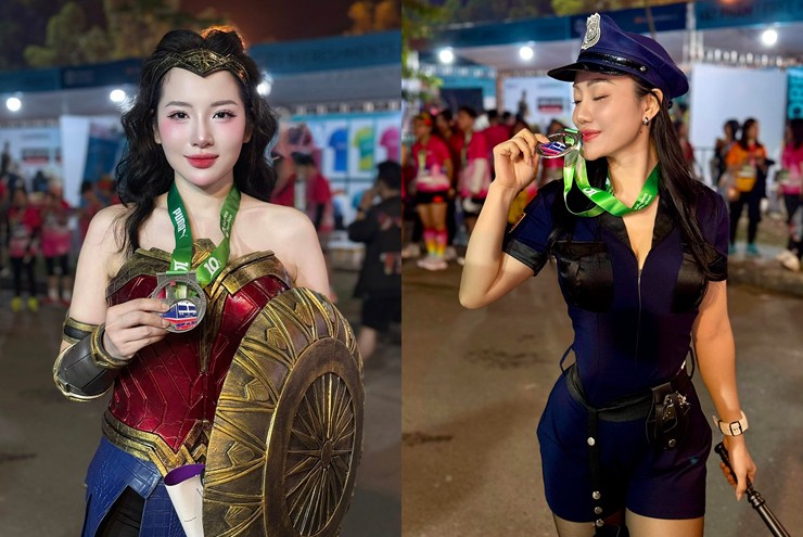 “Y tá chạy bộ” Loan Barbie biến thành nữ chiến binh, dàn hot girl hóa thân gợi cảm